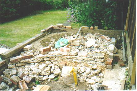 Photograph of the MLLR under construction